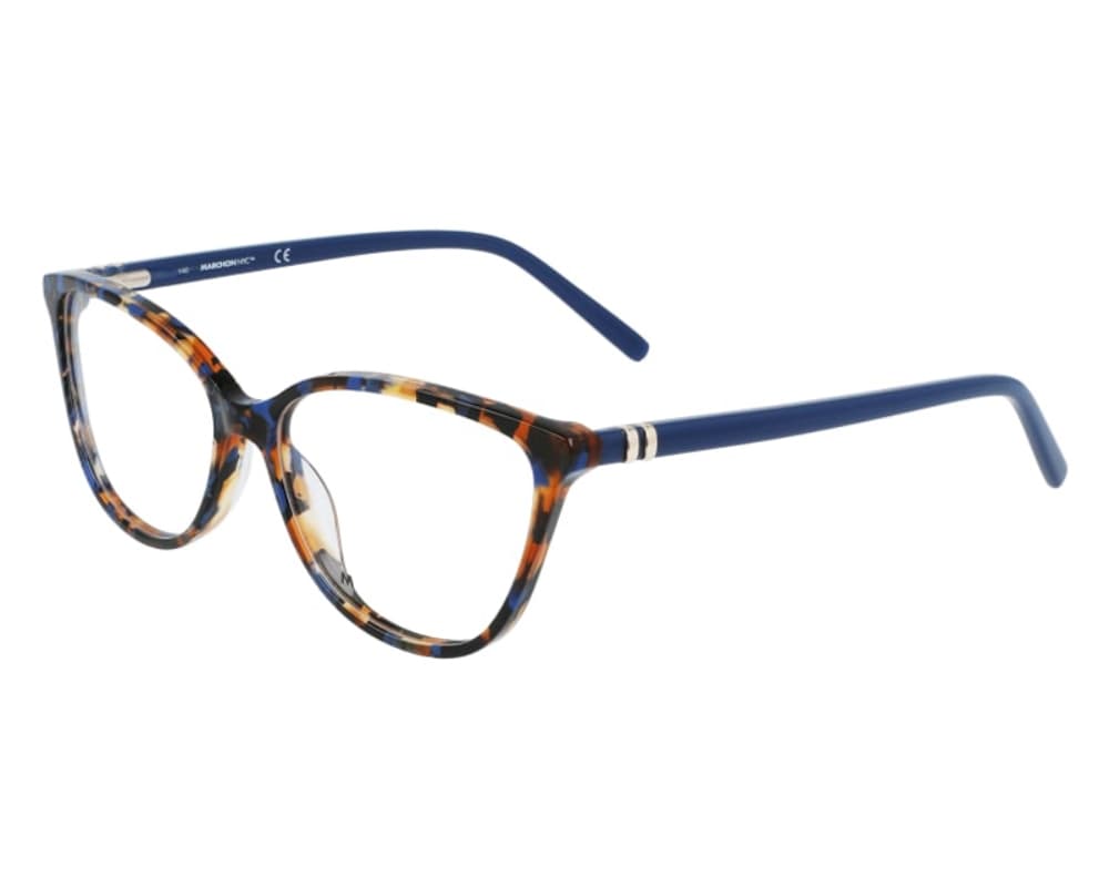 Marchon M-5014 460 Eyeglasses Tortoise Blue 52mm Women