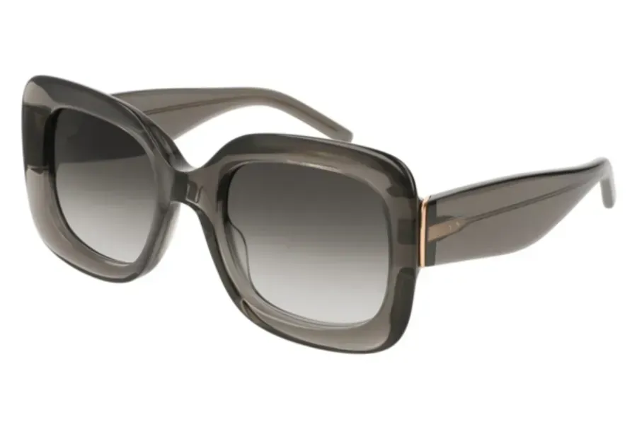 Pomellato PM0042S 003 Sunglasses Grey 53mm Women
