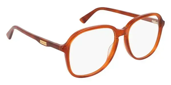 Gucci GG0259O 002 Eyeglasses Havana 55mm Women