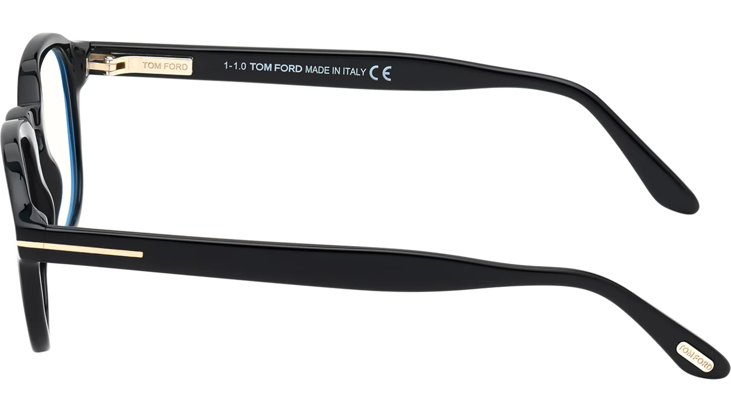 Tom Ford FT5698-F-B 001 Eyeglasses Black 50mm Unisex 3