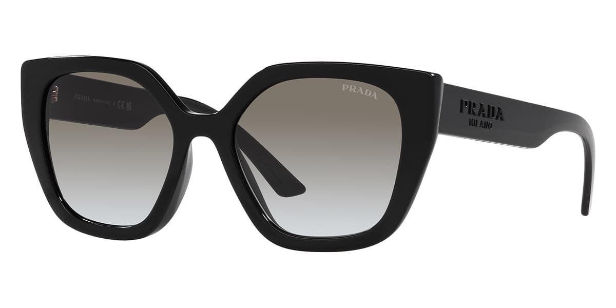 Prada SPR24X 1AB0A7 Sunglasses Black 52mm Women
