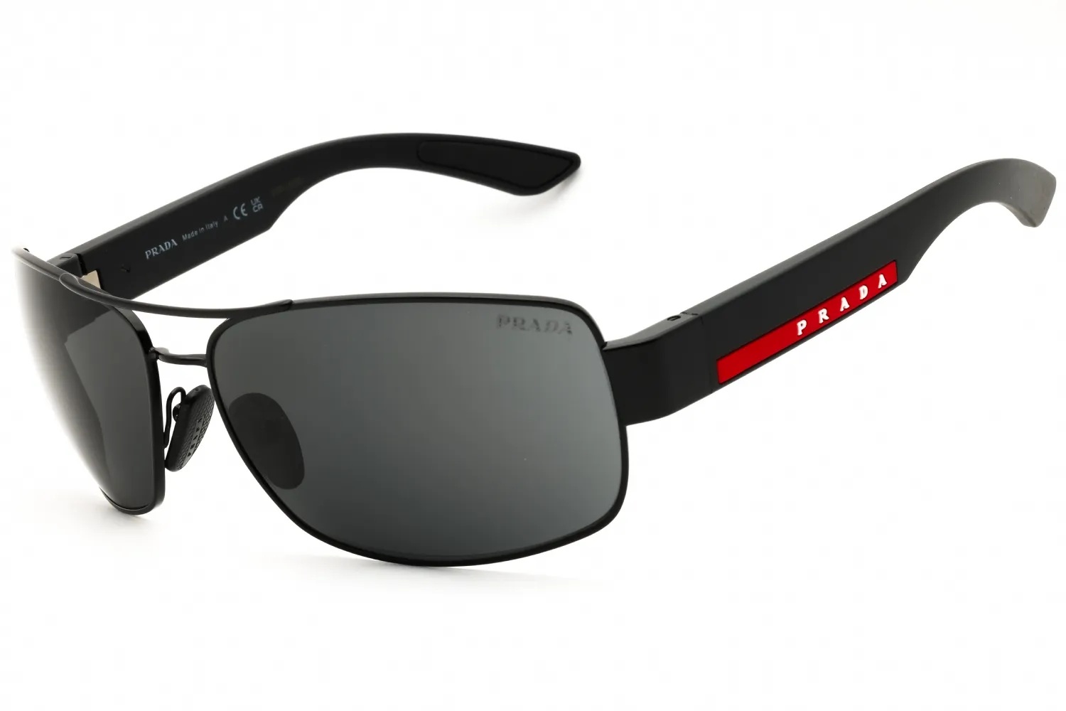 Prada Sport 0PS B52S 1AB06F Sunglasses Black 65mm Men