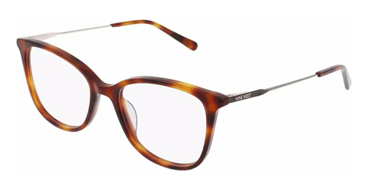 Nine West NW8010 240 Eyeglasses Soft Tortoise 50mm Women