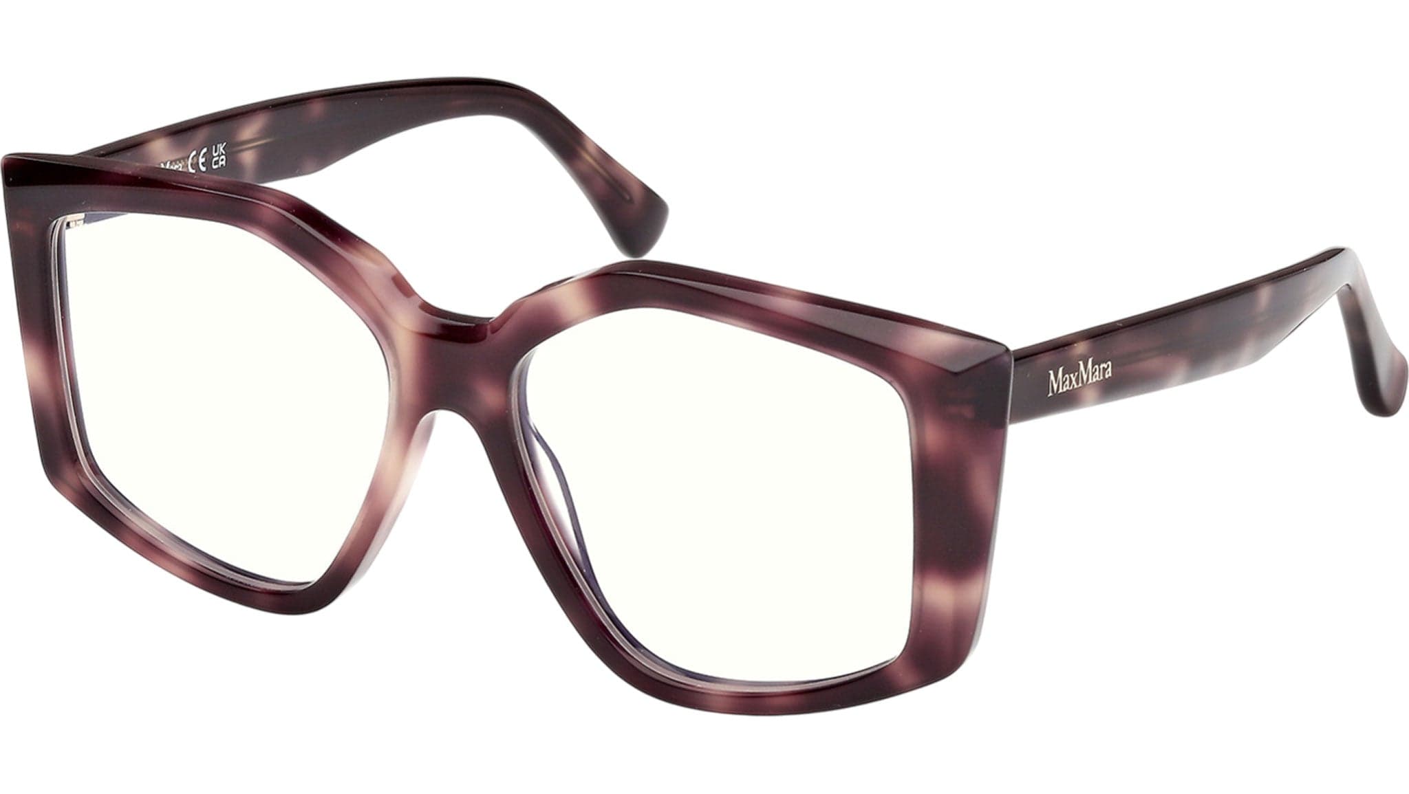 Max Mara MM5162-B 055 Eyeglasses Coloured Havana 53mm Women