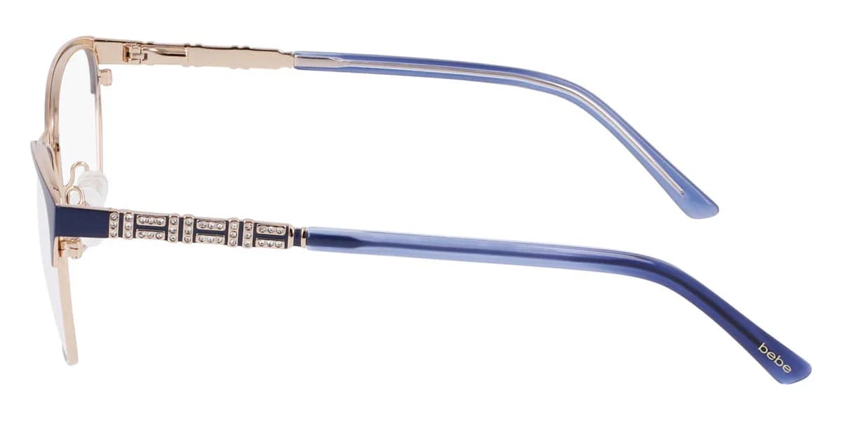 Bebe BB5240 410 Eyeglasses Sapphire 53mm Women 3