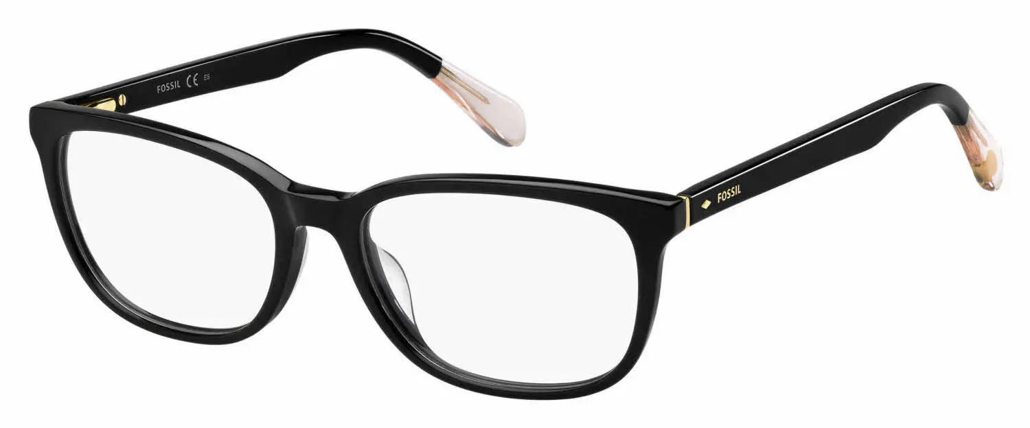 Fossil 7052 807 Eyeglasses Black 51mm Women