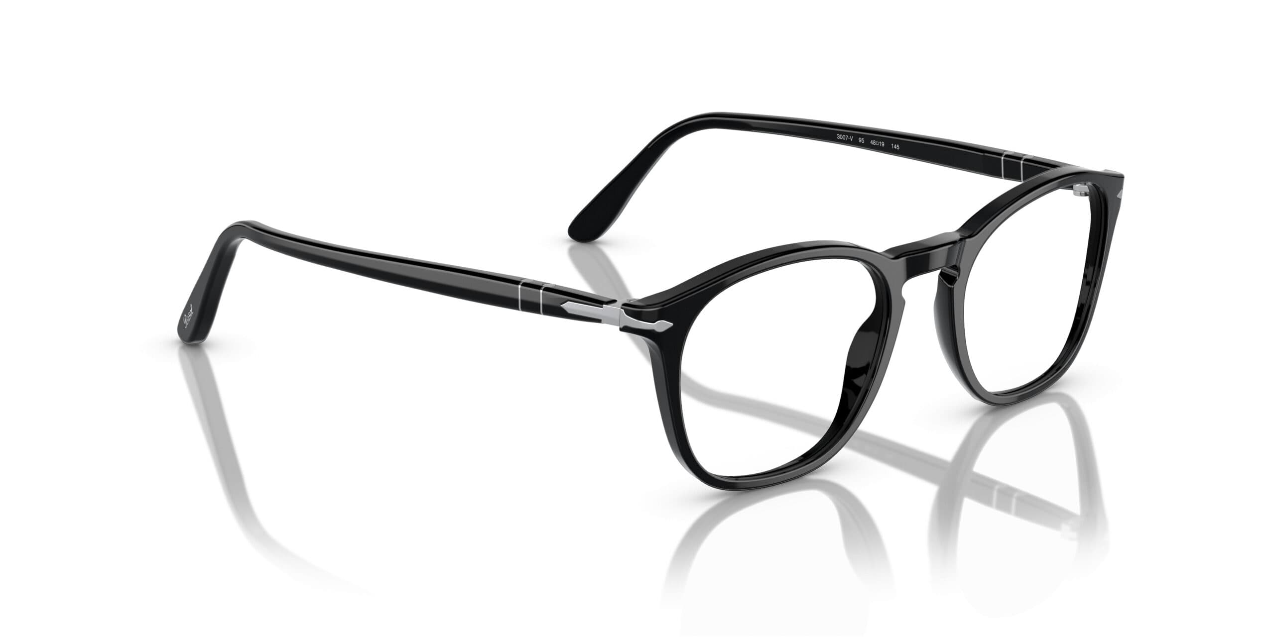 Persol PO3007V 95 Eyeglasses Black 50mm Men 4