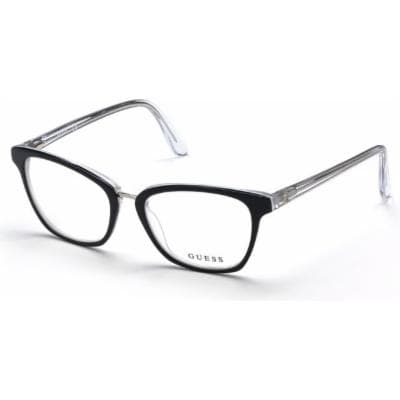 Guess GU2733 003 Eyeglasses Black White 51mm Women