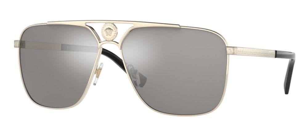 Versace VE2238 Sunglasses Pale Gold 61mm Men