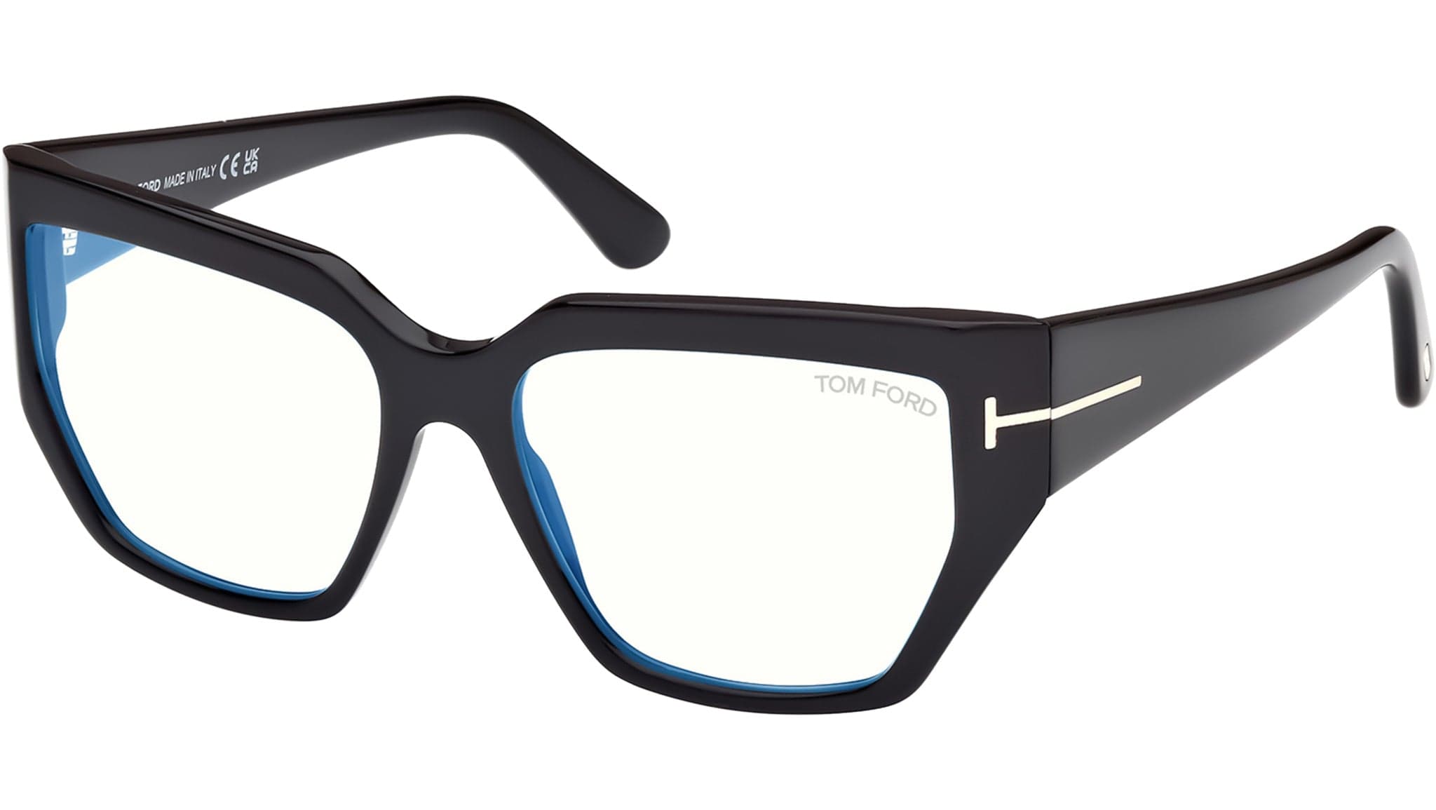 Tom Ford FT5951-B 1 Eyeglasses Shiny Black