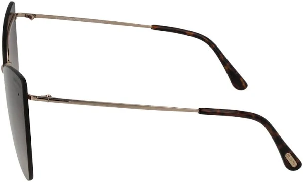 Tom Ford FT 0716/S 28K Sunglasses Gold 61mm Women 2