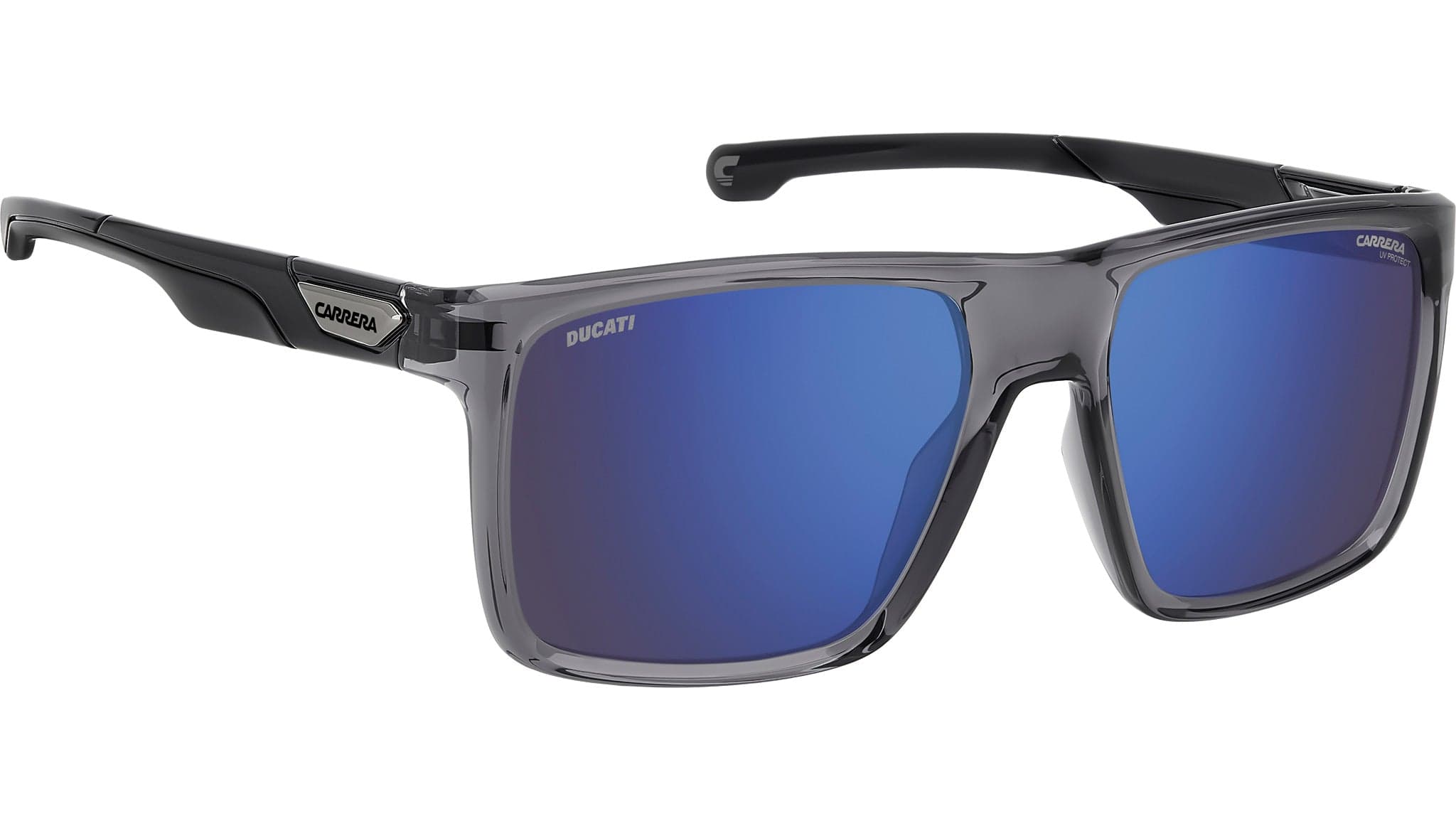 Carrera CARDUC 049/S 0KB7 XT Sunglasses Shiny Grey 57mm Men 4