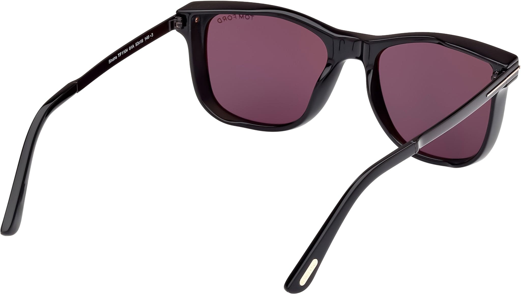 Tom Ford FT1104 01A Sunglasses Shiny Black 53mm 5