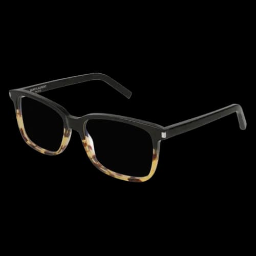 Saint Laurent SL89 009 Eyeglasses Black 56mm Men