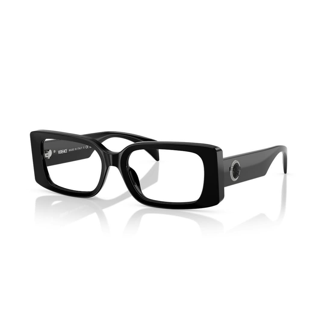 Versace MOD.3362-U GB1 VE3362U Eyeglasses Black 53mm Unisex