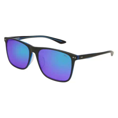 Puma PU0127SA 003 Sunglasses Black 57mm Men