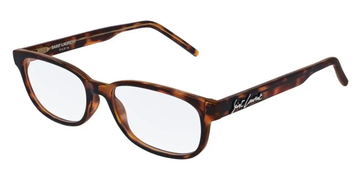 Saint Laurent SL320 003 Eyeglasses Havana 53mm Unisex