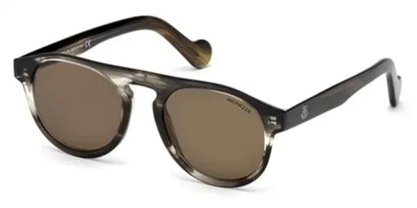 Moncler ML0073 98J Sunglasses Green 51mm Unisex