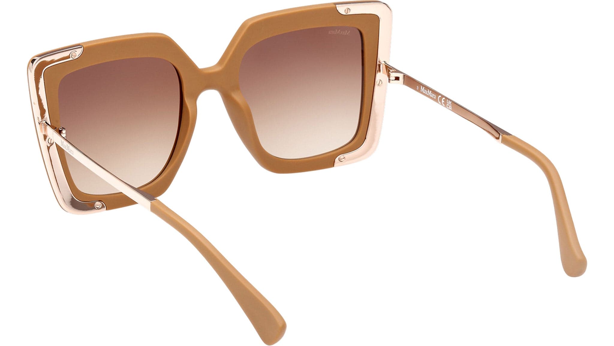 Max Mara MM0051 73F Sunglasses Matte Pink 52mm 4