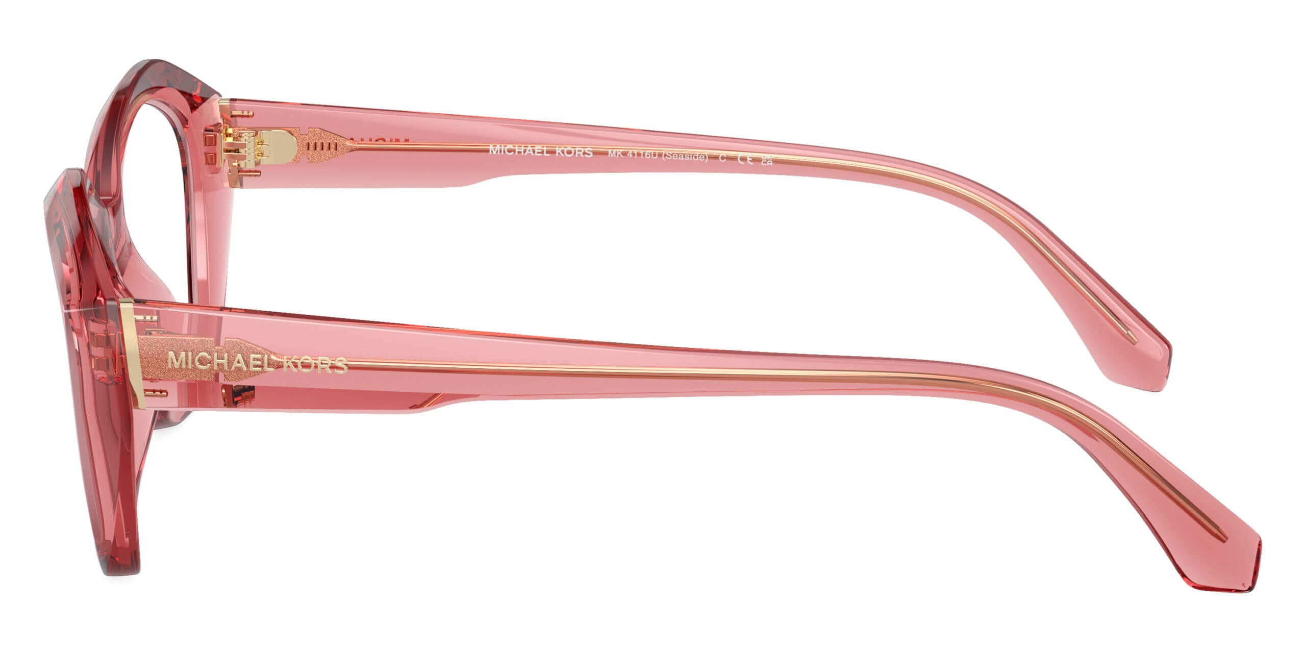 Michael Kors MK4116U Seaside 3970 Eyeglasses Pink 53mm Women 3