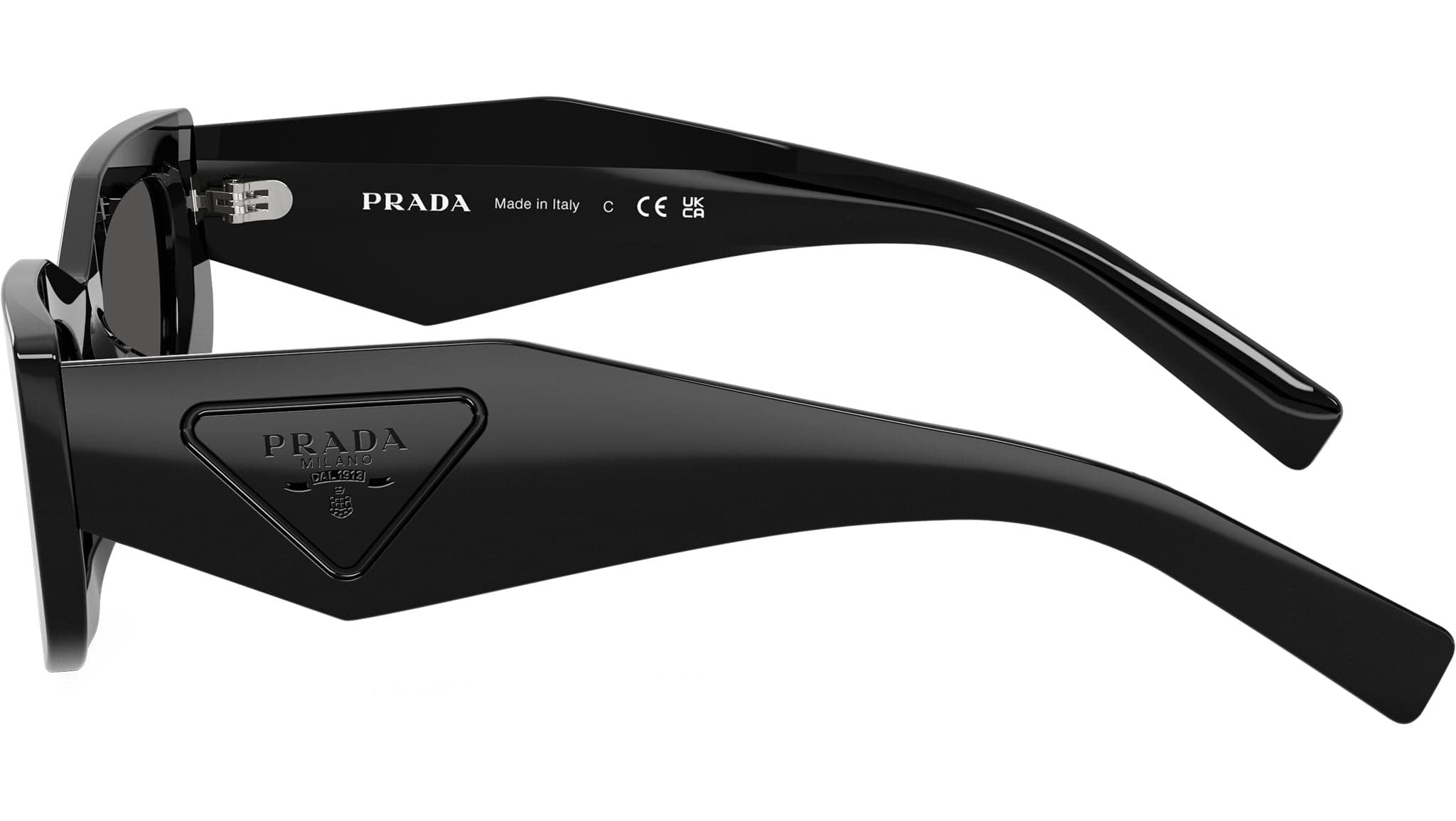 Prada 0PR D03SD 16K08Z Sunglasses Black 51mm Women 3