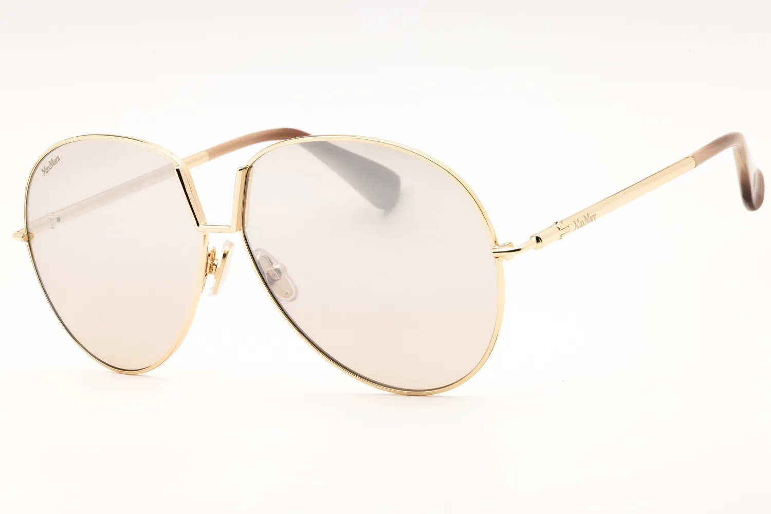 Max Mara MM0081 32G Sunglasses Gold 60mm Women