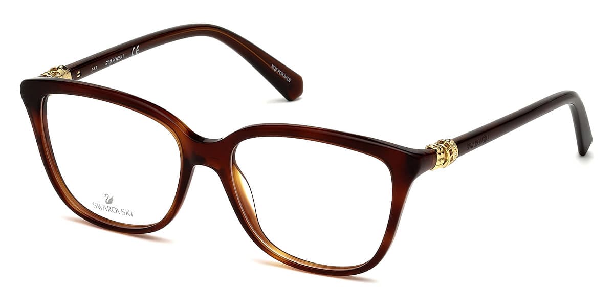 Swarovski SK5242 052 Eyeglasses Brown 52mm Women