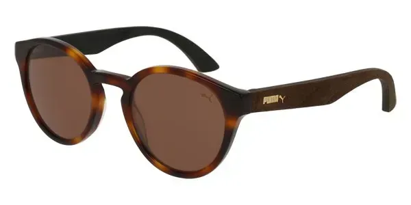 Puma PU0103S 002 Sunglasses Havana 49mm Women