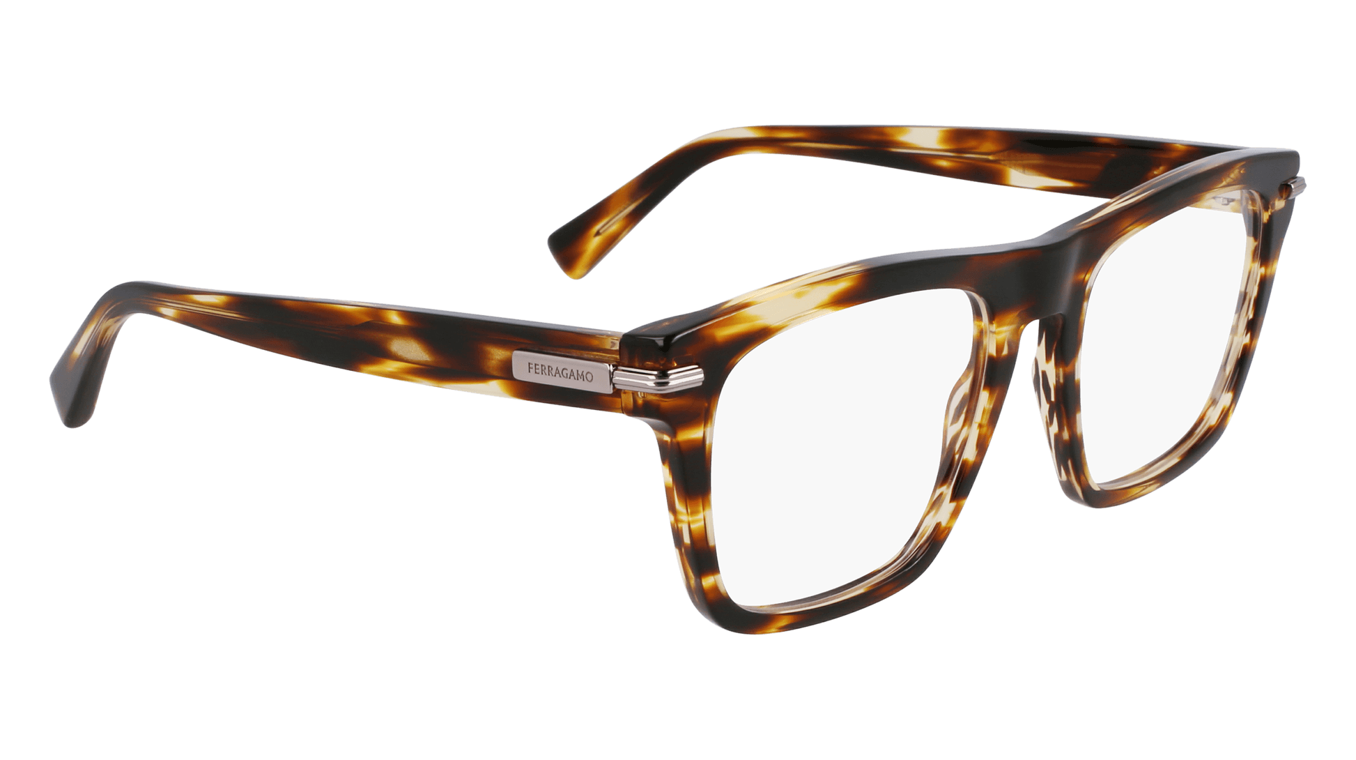 Salvatore Ferragamo SF3015 216 Eyeglasses Striped Brown 53mm 6