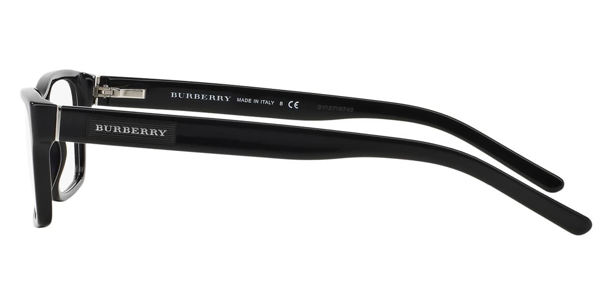 Burberry B2108 3001 Eyeglasses Black 54mm Unisex 3