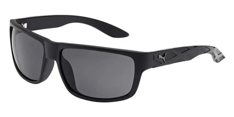 Puma PU0009S 002 Sunglasses Black 60mm Unisex
