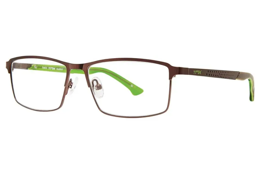 Timex Deadlock Eyeglasses Brown 52mm Men