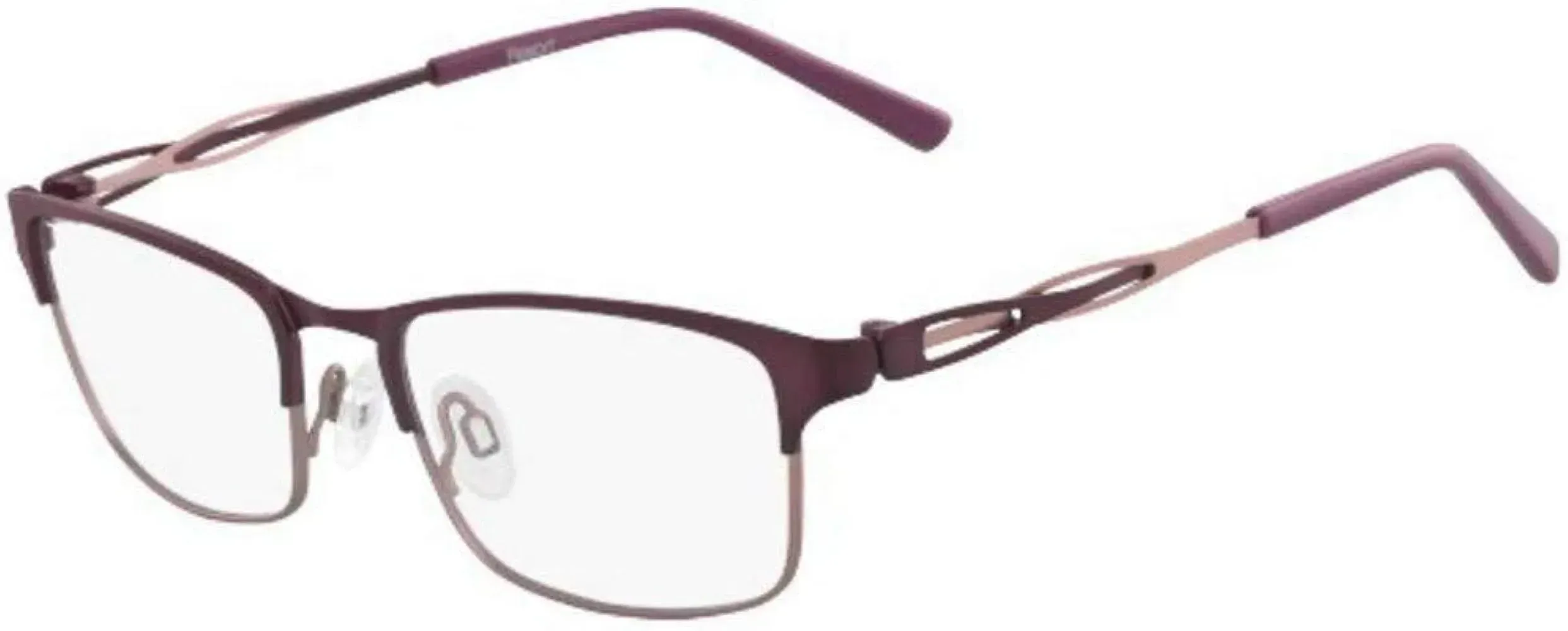Flexon Mariene 505 Eyeglasses Plum 53mm Women