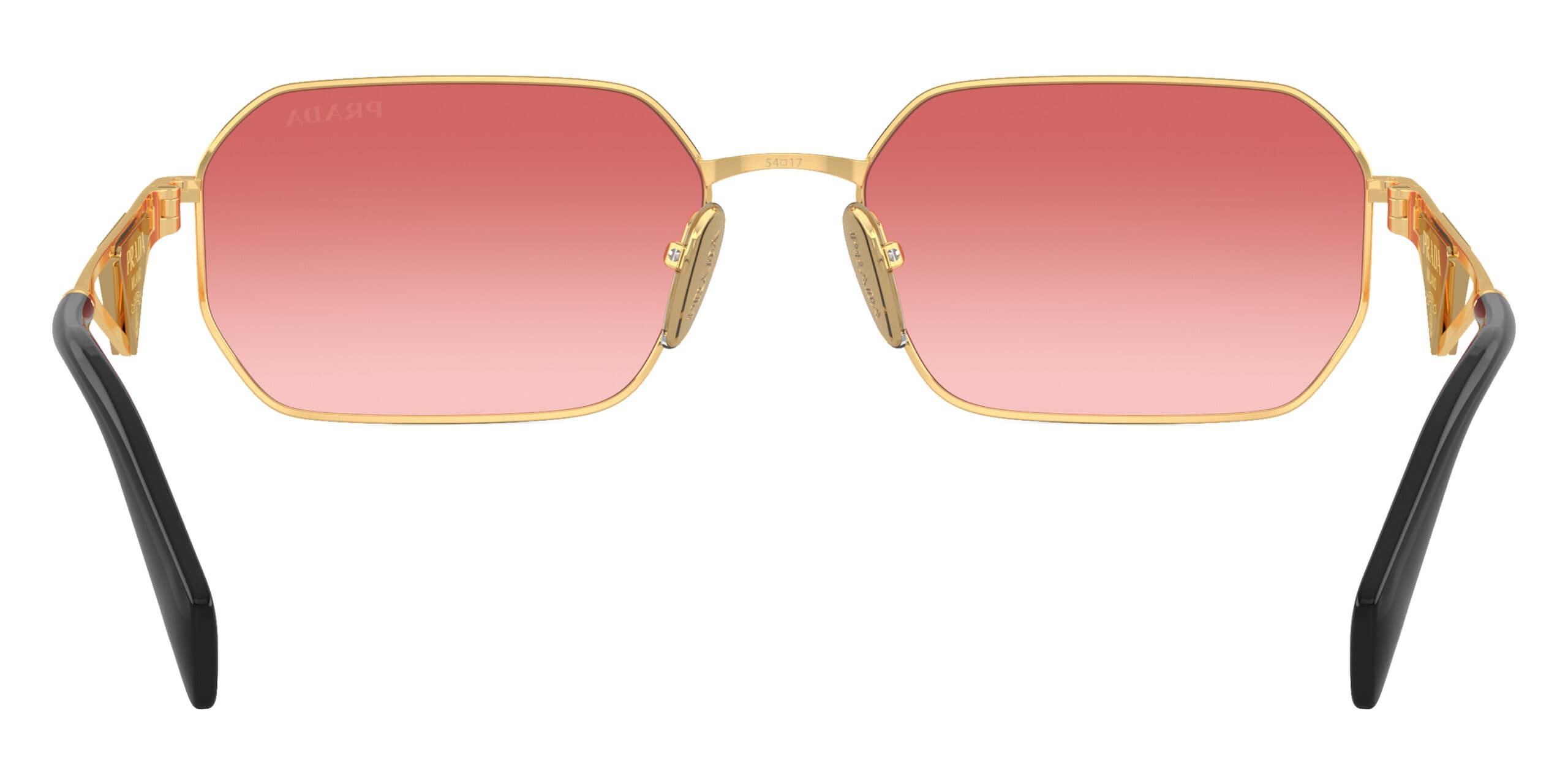 Prada SPRA51 5AK40C Sunglasses Gold 58mm Women 4