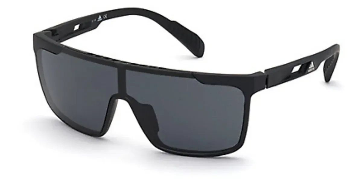 Adidas SP0020 02D Sunglasses Matte Black 00mm Unisex