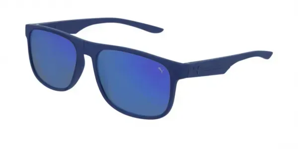 Puma PU0192S 003 Sunglasses Blue 57mm Men
