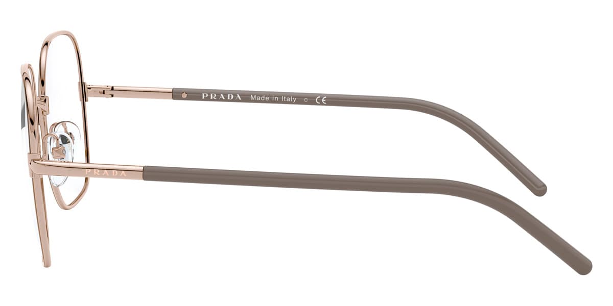 Prada VPR56W 02H1O1 Eyeglasses Brown Beige 54mm Women 3