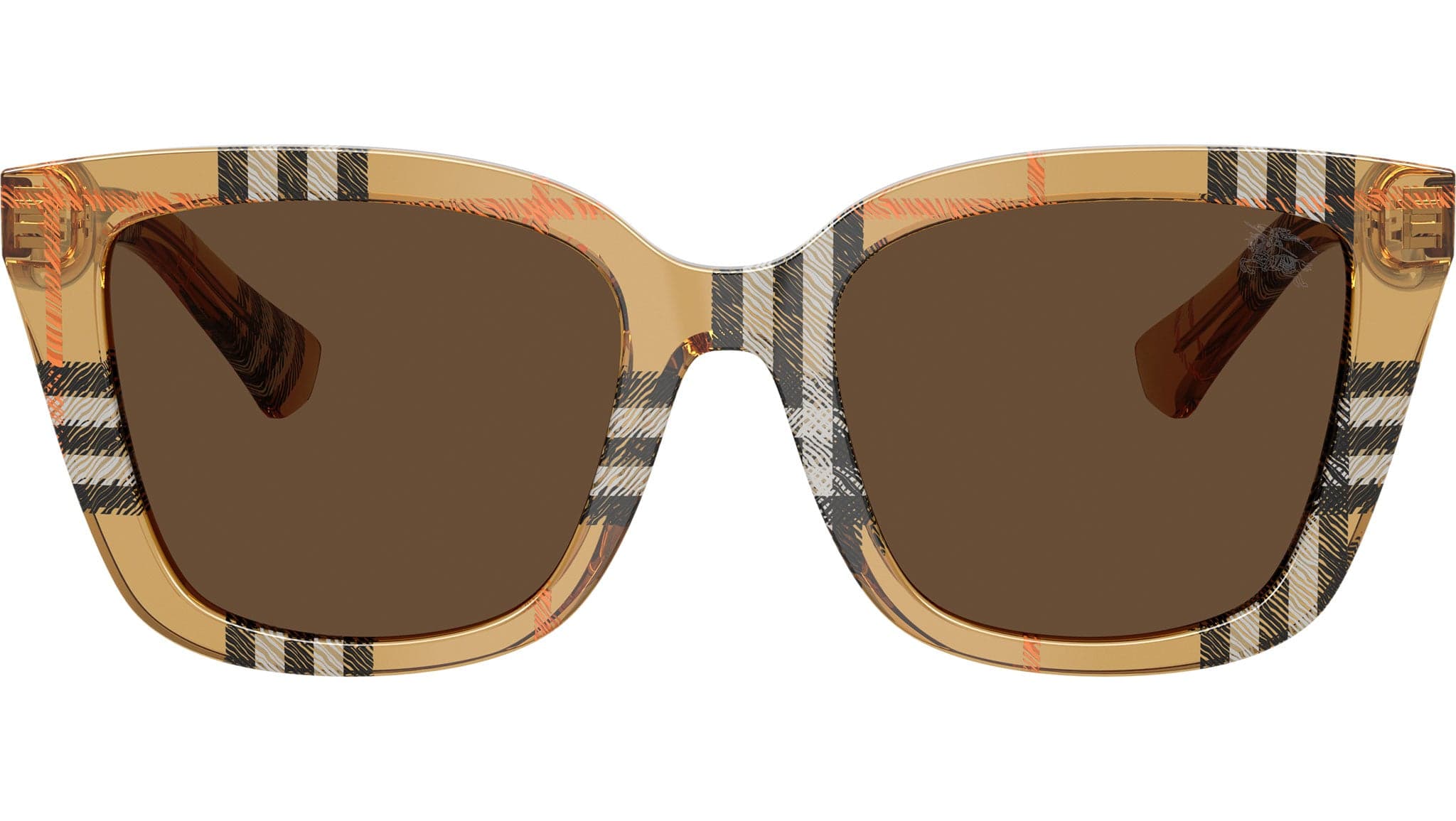 Burberry 0BE4487 416373 Sunglasses Check Sand 52mm Women 2