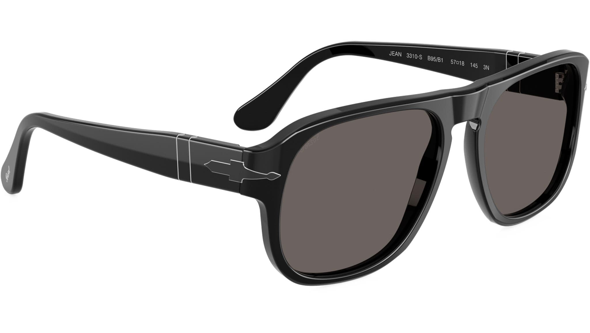 Persol 0PO3310 B95/B157 Sunglasses Polished Black 5