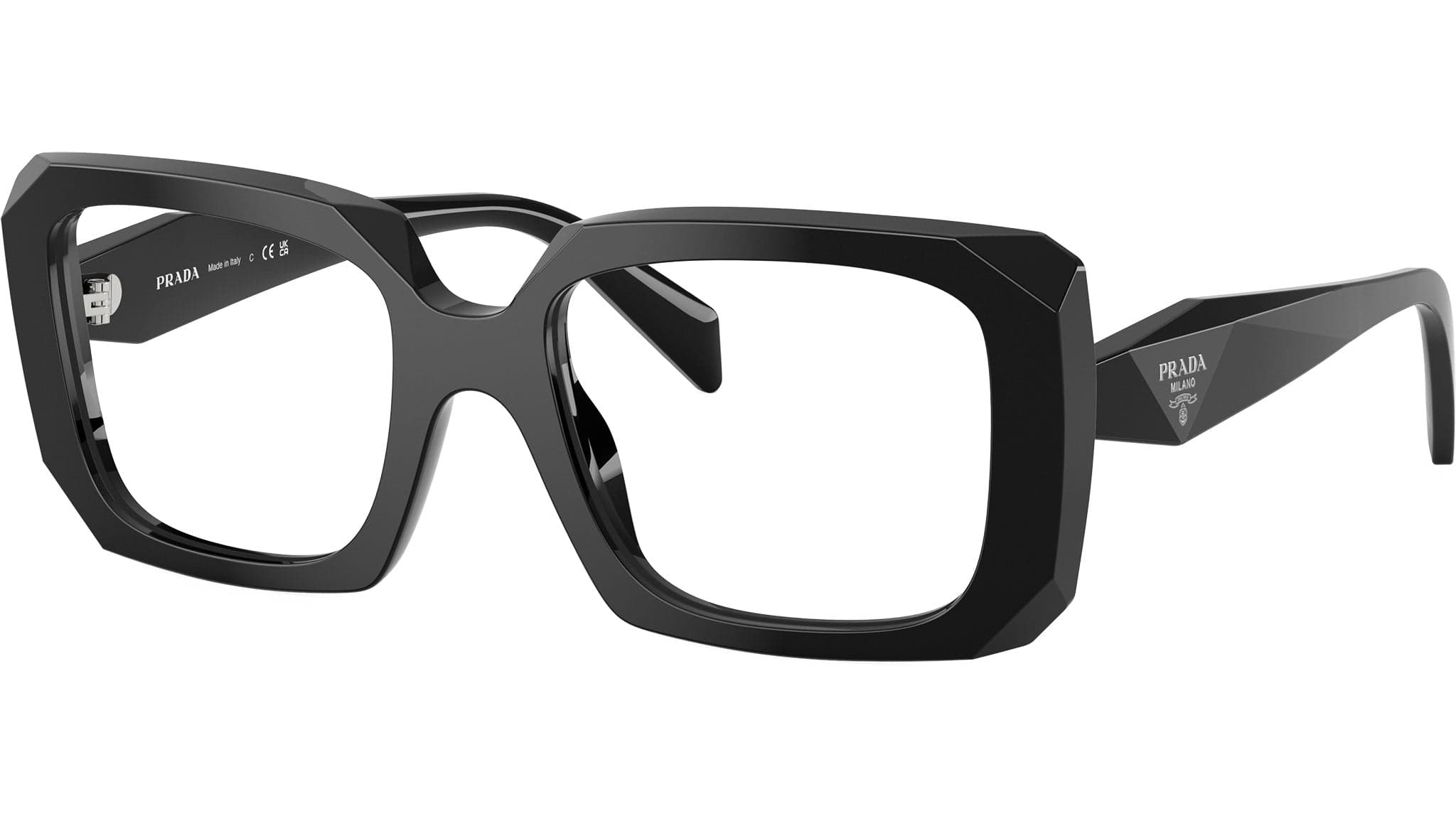 Prada 0PR C09V 16K1O1 Eyeglasses Black 51mm Women
