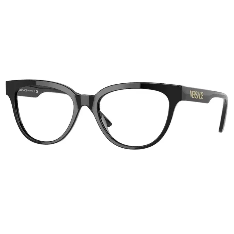 Versace VE3315 GB1 Eyeglasses Black 54mm Women