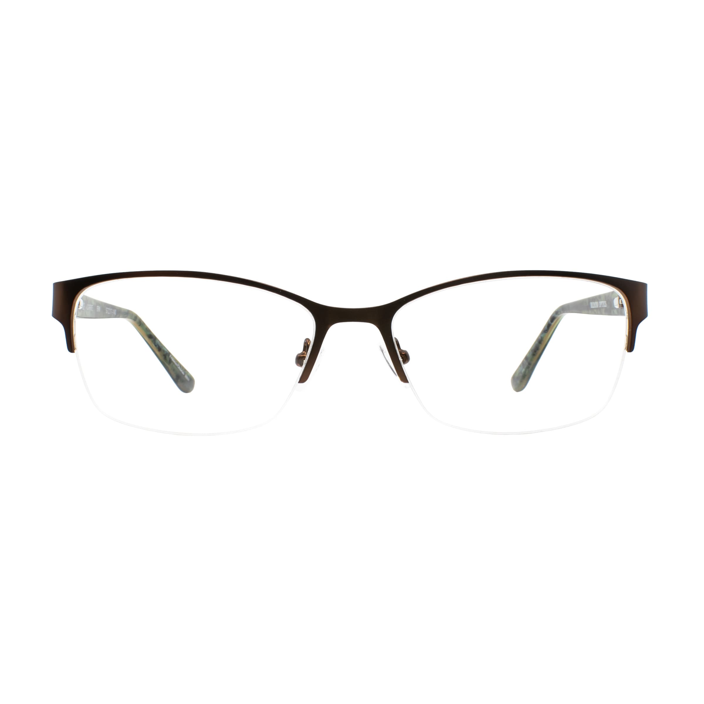 Bloom Optics CARRIE BRN Eyeglasses Multicolor 57mm Women