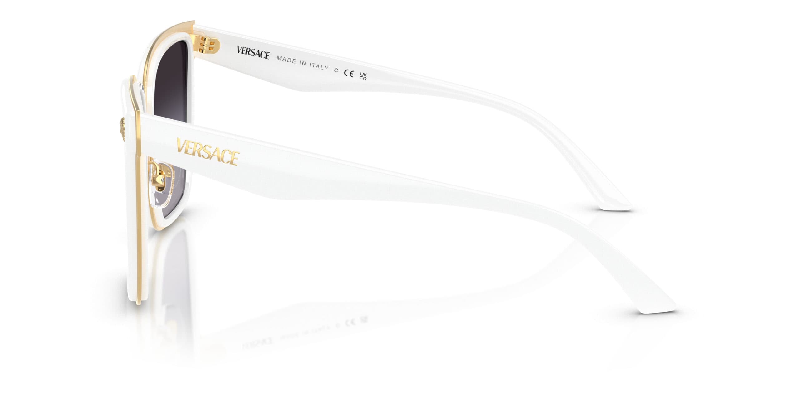 Versace 0VE2278D 314/8G Sunglasses White 58mm 3