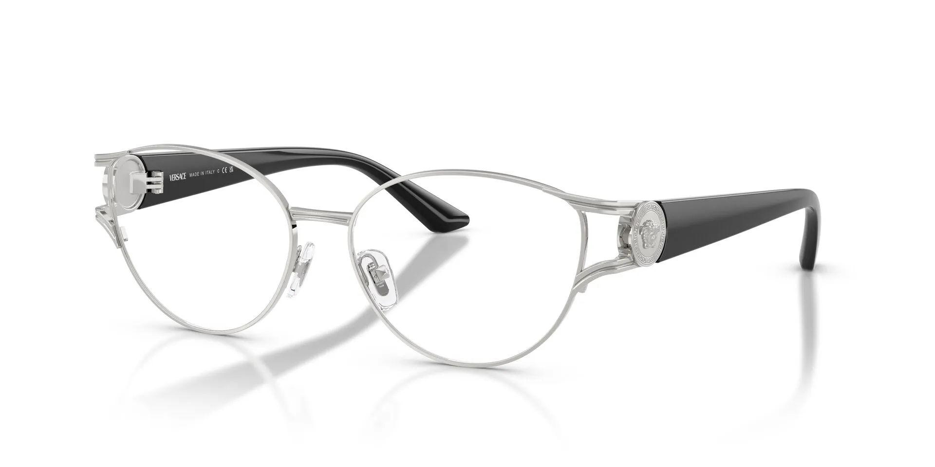 Versace VE1309 1001 Eyeglasses Silver 52mm Women
