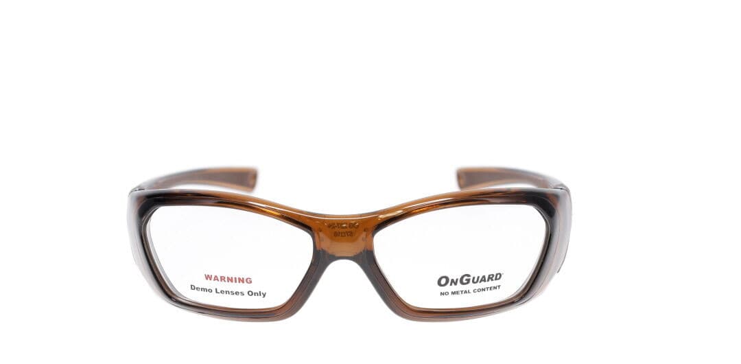OnGuard OG210S Eyeglasses Brown 57mm Men