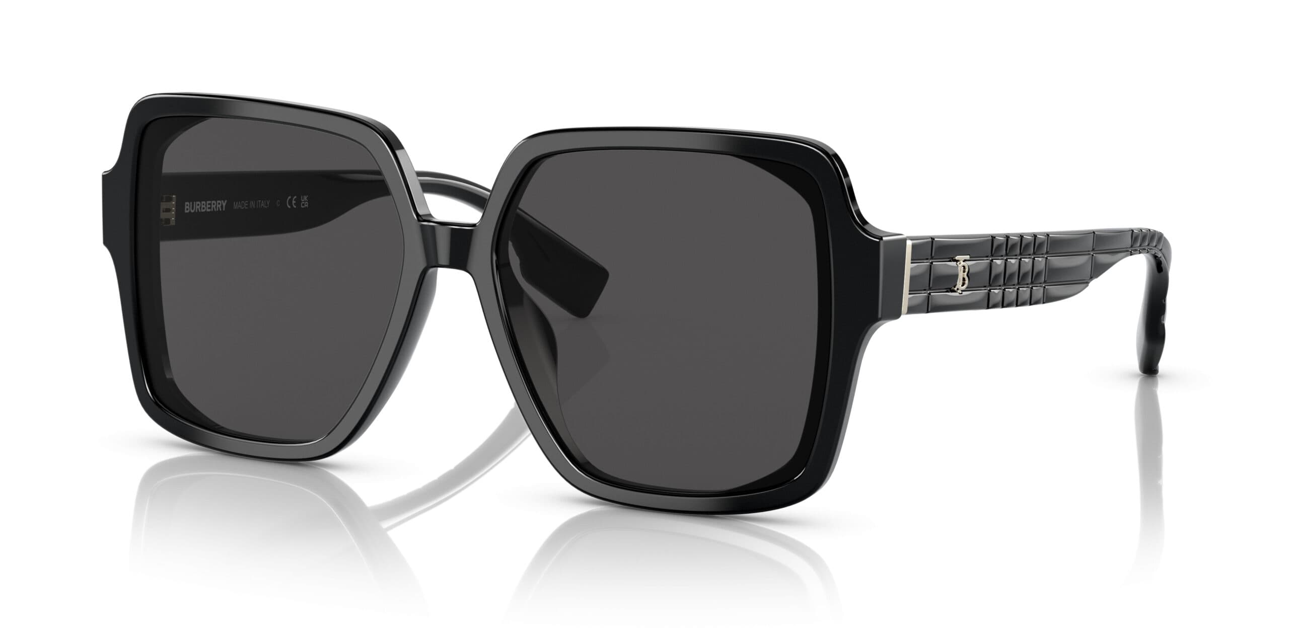 Burberry BE4379D 300187 Sunglasses Black 58mm