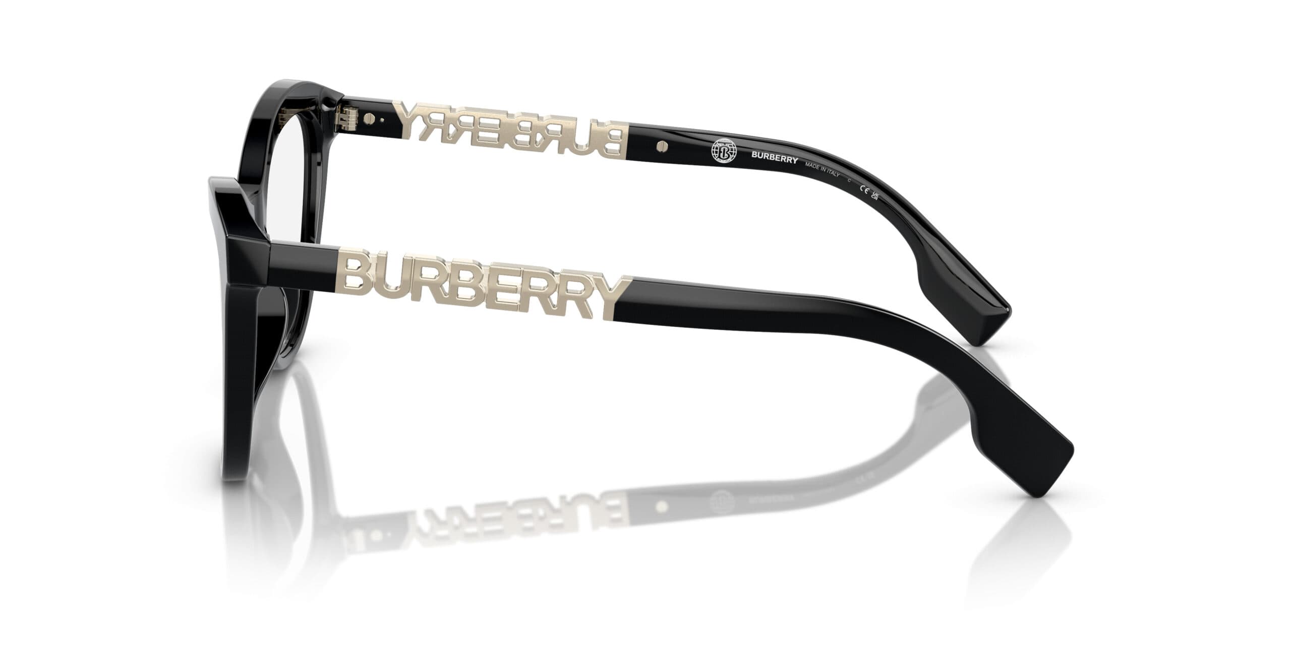 Burberry 0BE2373U 3001 Eyeglasses Black 52mm Women 3