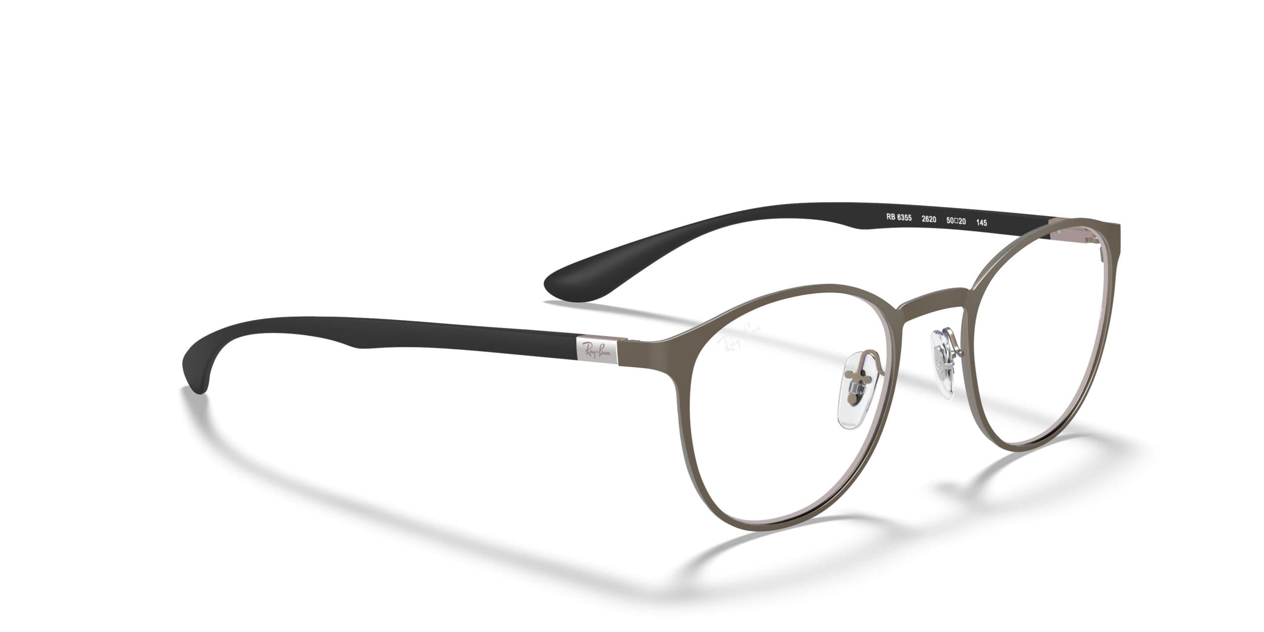 Ray-Ban RB6355 2620 RX6355 Eyeglasses Gray 50mm Unisex 4