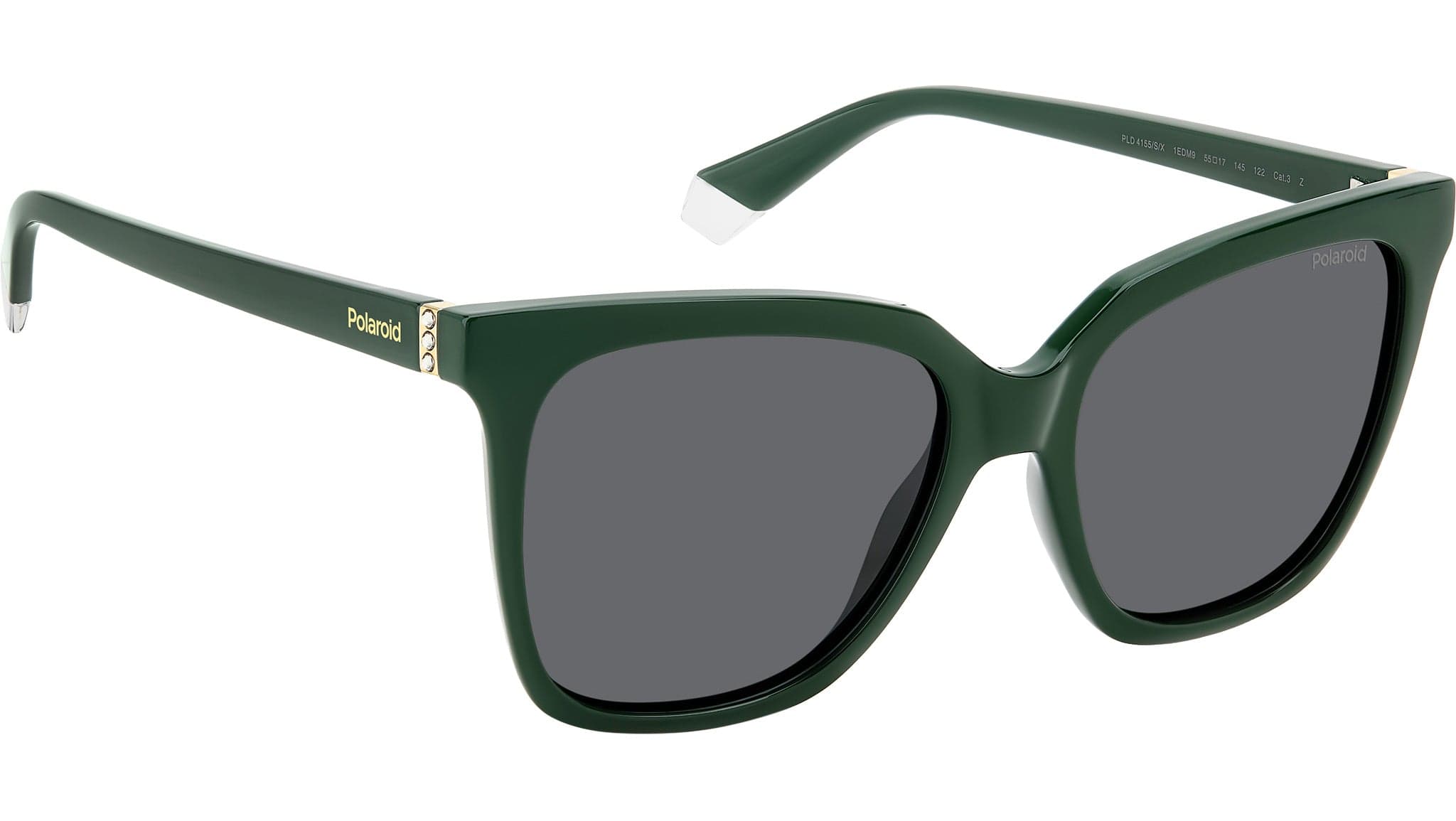 Polaroid PLD 4155/S/X 01ED M9 Sunglasses Green 55mm 3