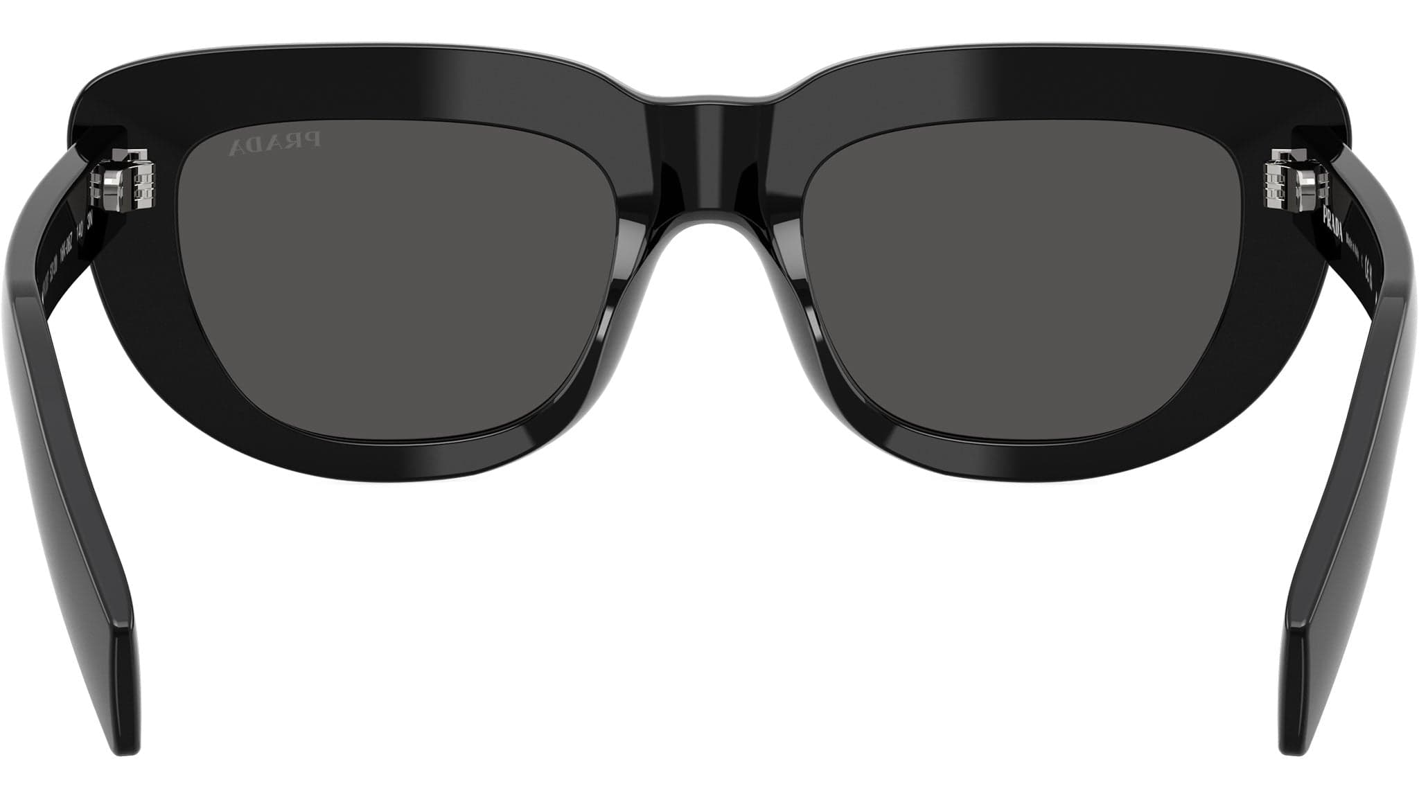 Prada 0PR D07S 16K08Z53 Eyeglasses Polished Black 53mm Women 4